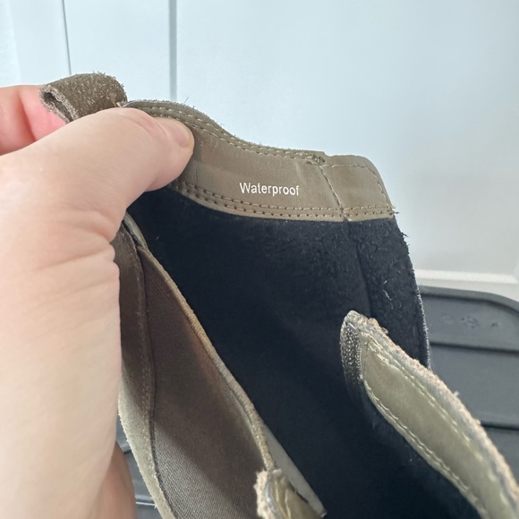 Suede Waterproof Bootie - Olive Green - Picture 5 of 7